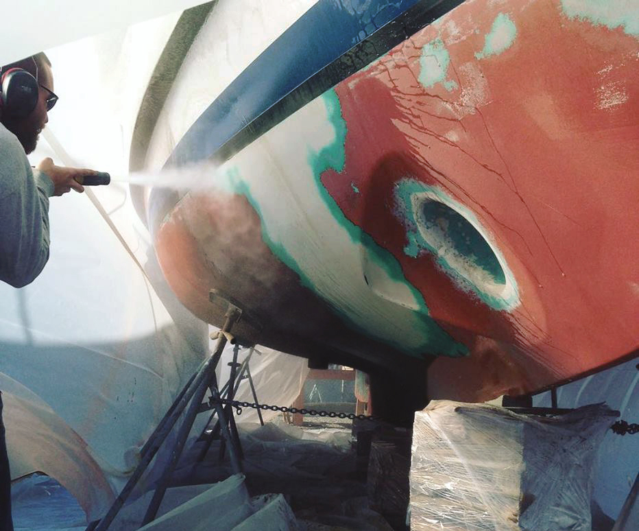 Marine Growth Removal Service Minutemen Mobile Blasting