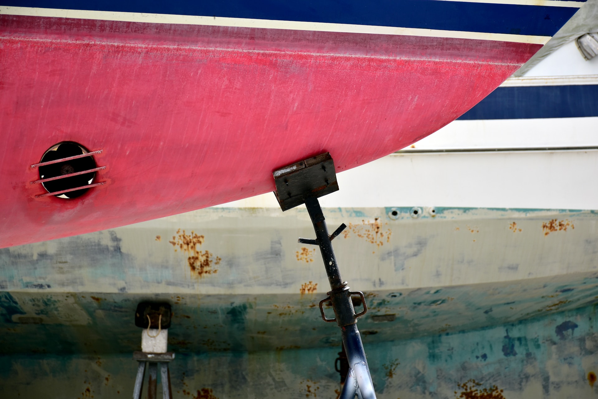 Bottom of a boat