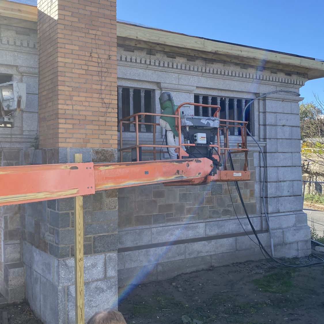 Heavy Equipment Stripping Minutemen Mobile Blasting